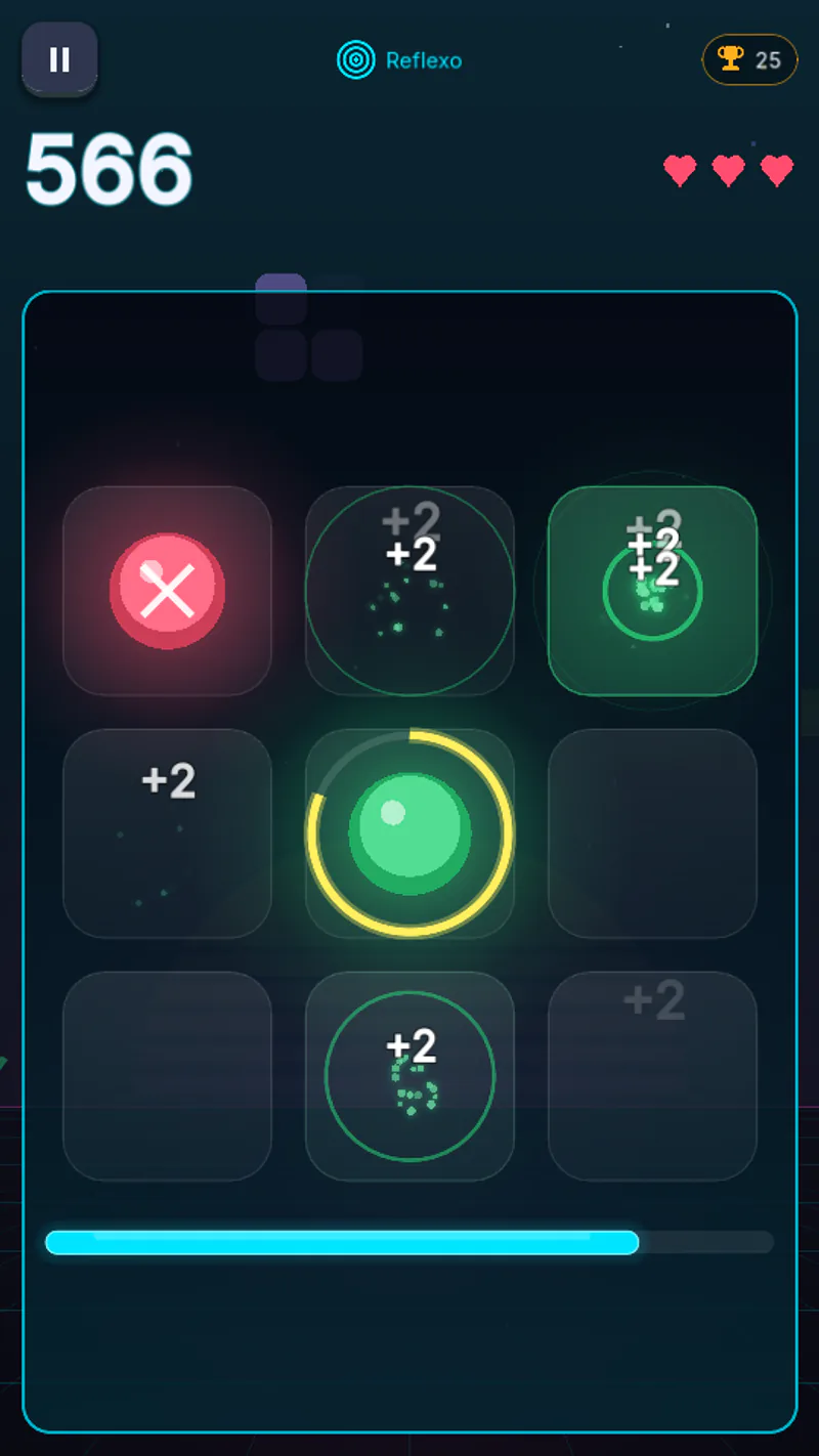 Arcade Hub gameplay in progress